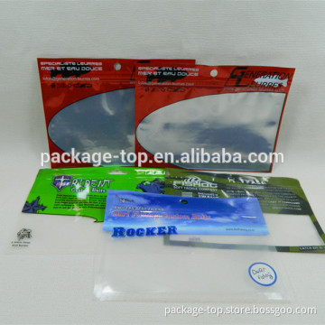 fishing bait packaging bag with clear window/top quality plastic packaging bag/soft fishing lure packaging                        
                                                Quality Choice